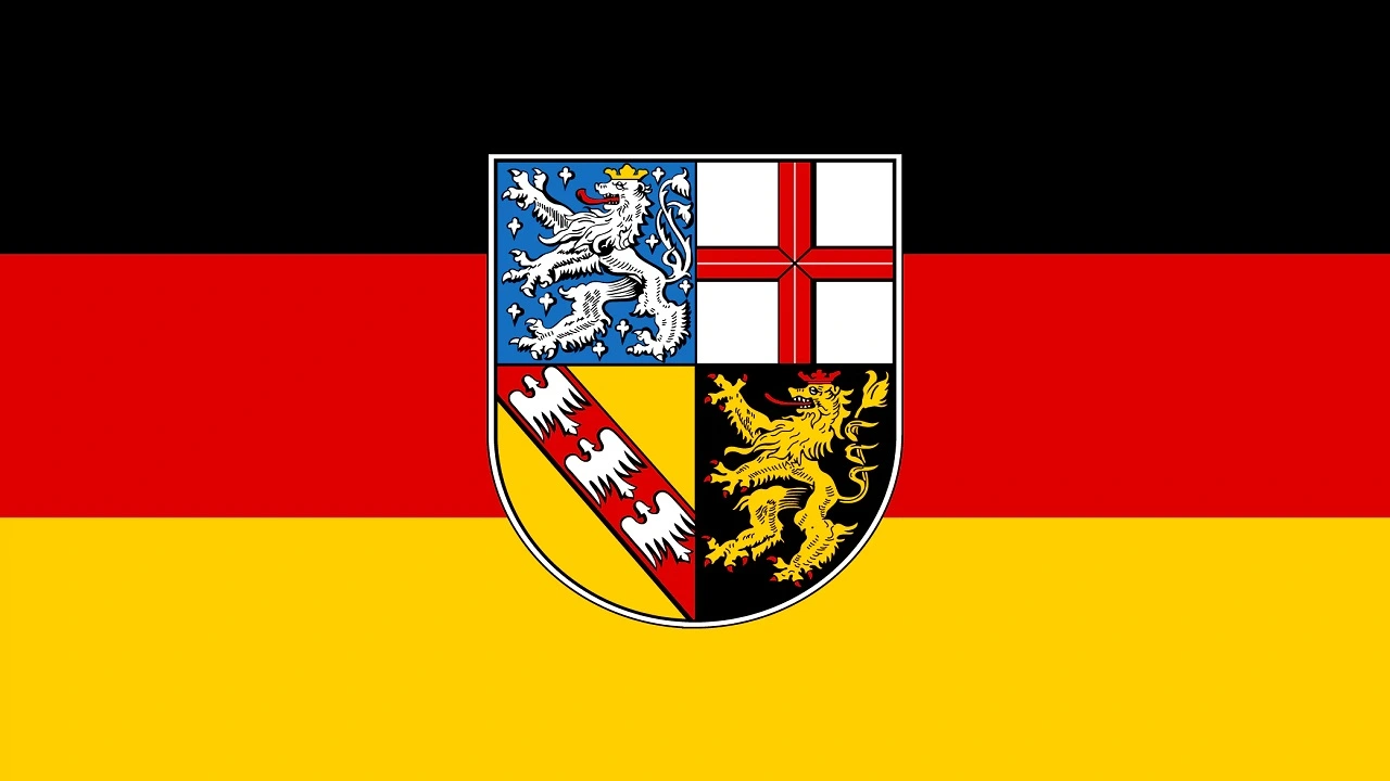 علم سارلاند ، ألمانيا