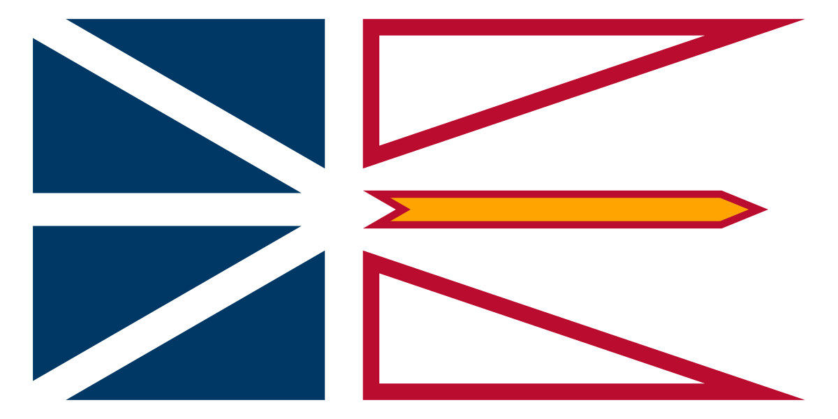 پرچم ایالت نیوفاندلند و لابرادور
