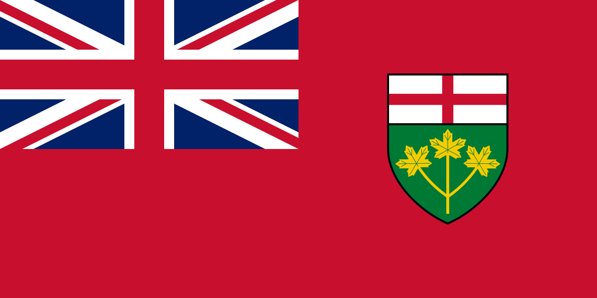 پرچم انتاریو کانادا