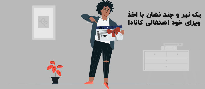 یک تیر و چند نشان با اخذ ویزای خود اشتغالی کانادا