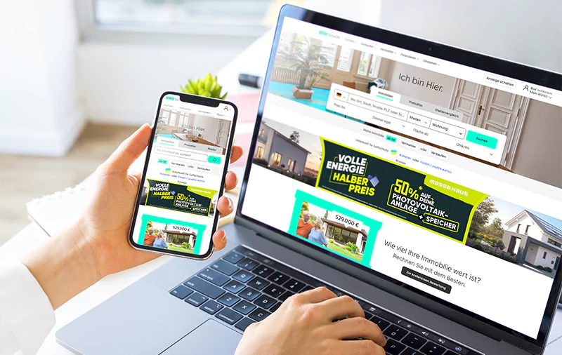 سایت Immobilien Scout 24 یکی از سایت‌هایی است که برای اجاره خانه می‌توان از آن بهره برد