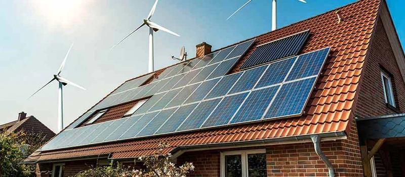 نصب پنل‌های خورشیدی و استفاده از انرژی باد در ساختمان‌های کانادا